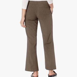 Calvin Klein Olive-Brown Bootcut Dress Pants